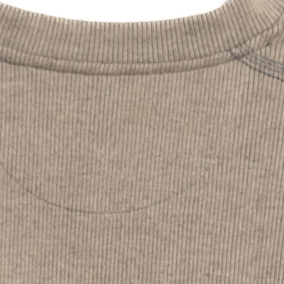 XG Size XL Vintage Inspired Mens Crewneck Sweater W/ Stripes Cotton Blend Ribbed - Picture 6 of 8